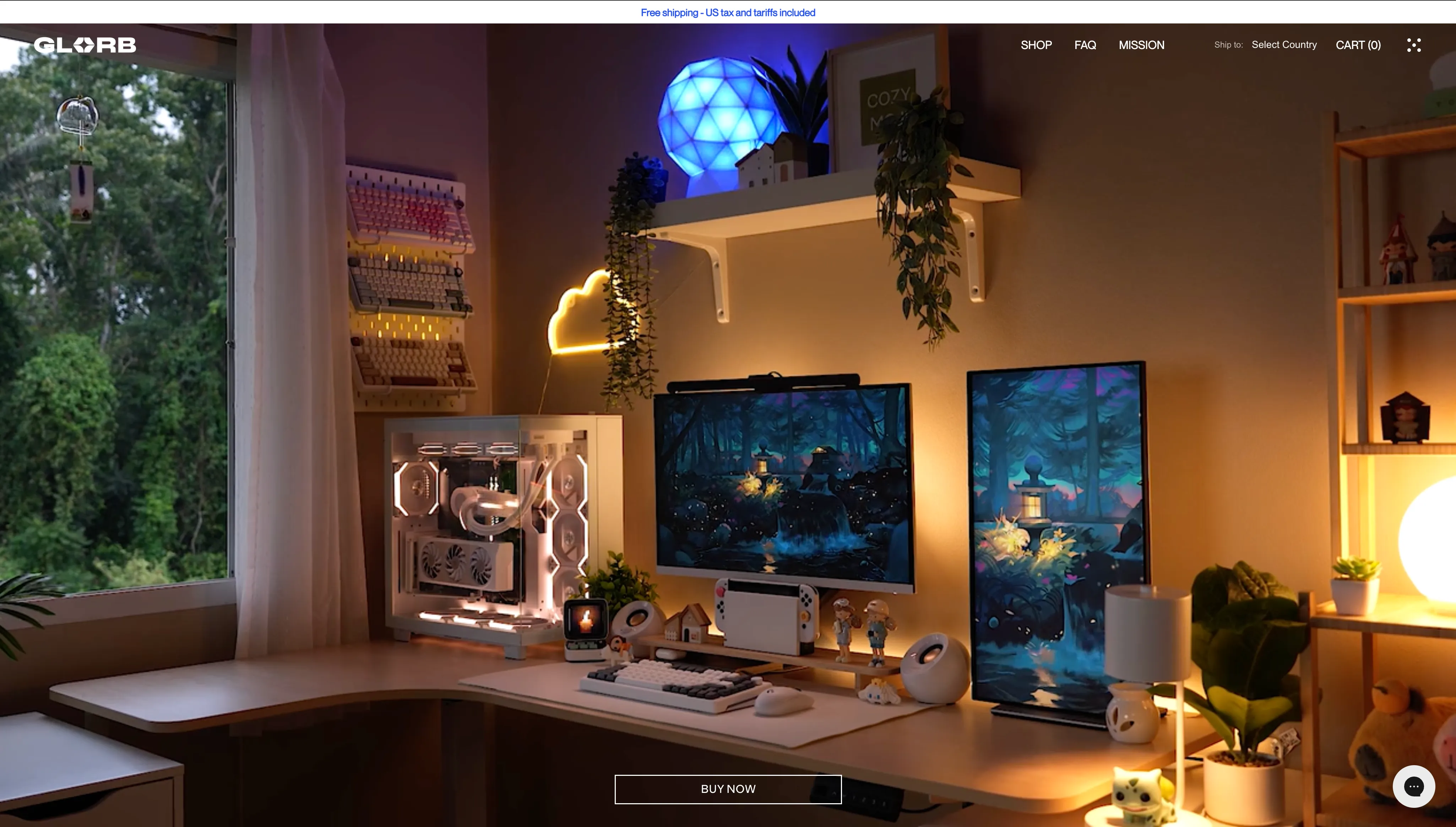 Glorb.me homepage